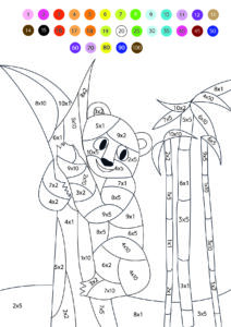 Rekenplaat_tafels_panda Rekenplaat tafels panda gratis