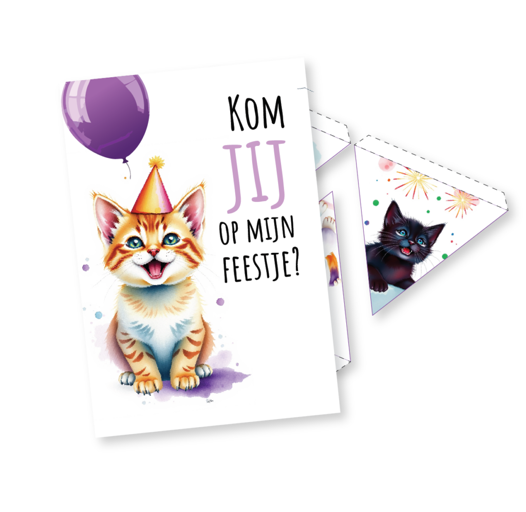 vlaggetjes voor eenhoornfeestje